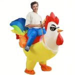 Déguisement Coq Gonflable