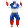 Déguisement Captain America Gonflable